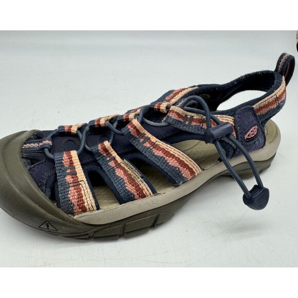 Keen Womens Newport H2 Walking Sandals Size 8 Blue Red Outdoors AW20 Bump Toe - Picture 10 of 15